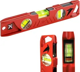 3679-9231010 CAST Torpedo Level Dual View Plumb