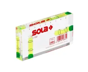 R100 SOLA Pocket Level Acrylic Dim Austria