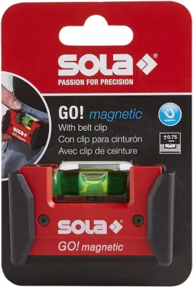 Lsgom SOLA Go Magnetic Level Clip Magnified Vial