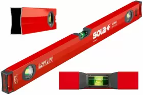 885829001830 SOLA Pro Box Spirit Level Magnified Vials #3