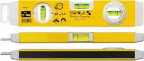 14010 STABILA Torpedo Level Magnetic Base Angle Finder Vial #2