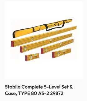 29872 STABILA Level Set