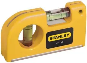 0-42-130 STANLEY Pocket Level Magnetic Horizontal Vertical