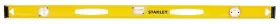 42-480 STANLEY 4 FT ALUMINUM LEVEL Top Reading Vial Beam Job #2