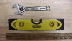 STA043511 STANLEY Shock Magnetic Groove Torpedo Level