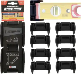 842229008043 STEALTHMOUNTS Level Holder Pack Locking Mounts