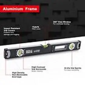 445034932973 SUOBO TOOLS Box Beam Spirit Level Frame Bubble #3
