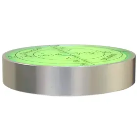 636983970162 TASKAR Bullseye Round Precision Spirit Level #2