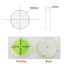 700713482840 THE YAN He Horizontal Bubble Spirit Level #3