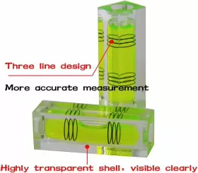 OLIKMUIU-388 THE YAN He Accuracy Mini Level Bubble Horizontal #2