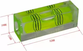 OLIKMUIU-388 THE YAN He Accuracy Mini Level Bubble Horizontal #3