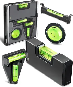 SPY4-IN-1 TIASOU Level Tool Set Bubble Magnetic Pocket Leve