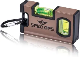 Spec-plevel MAGNETIC Pocket Level Block Vials Carabiner