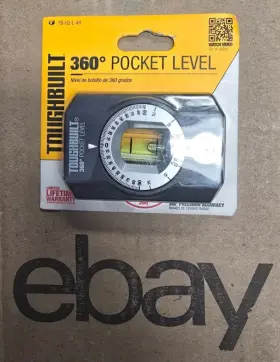 810023383451 TOUGHBUILT Pocket Level Earth Magnet