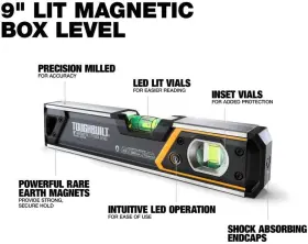 TB-H2-L-9LH-M-6BES TOUGHBUILT Magnetic Box Level #2