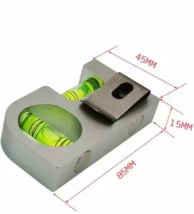 339403563609 UMEI Magnetic Solid Alloy Mini Level Ruler Bubbl #2