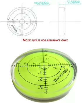 445050850855 UMEI High Precision Horizontal Bubble Acrylic #3