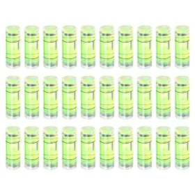 614462860098 UXCELL Cylindrical Bubble Level Vials Measuring