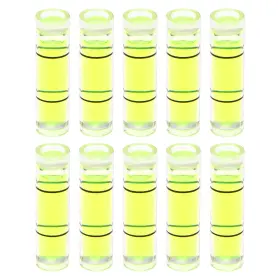 636939045524 UXCELL Cylindrical Bubble Level Vials Measuring
