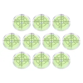 649603692115 UXCELL Round Bubble Level Mini Bullseye Spirit