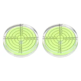 649603693174 UXCELL Round Bubble Level Mini Bullseye Spirit