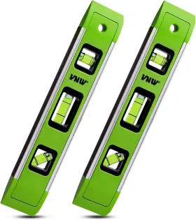 313096448428 VNW Torpedo Level Magnetic Bubble Vials Shoc