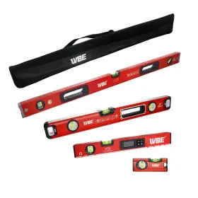 DL-01 WBE Torpedo Level Set Magnetic Digital Leveler Lcd