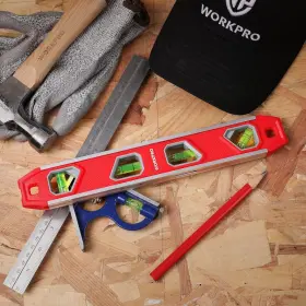 W062071AB-US1 WORKPRO Torpedo Level Magnetic Leveler Tool #2