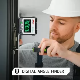 753326507264 XRCLIF Digital Angle Gauge Meter Magnetic Base #2