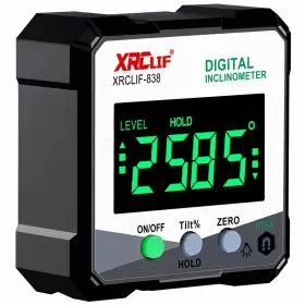 753326507264 XRCLIF Digital Angle Gauge Meter Magnetic Base