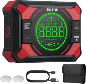 XOPXOP038 XUNTOP Digital Angle Finder Dual Laser Gauge Wi