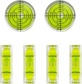 445012870853 YAHAI Mini Bubble Levels Set Round Spirit