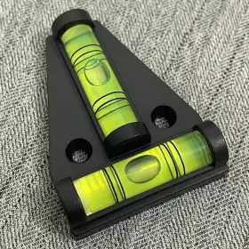 M765 YMGBHNKJLS Magnetic Bubble Level Screws Lime #2