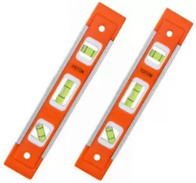 B07RDB9G5P YOTOM Magnetic Torpedo Level Box Spirit Bubble
