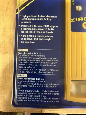 042186434507 ZIRCON Nos Videolevel Level Audio Signal #2