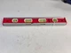 Swanson Tool Co TBL001M 12 inch Aluminum Frame 12" Magnetic, Red  OPEN BOX!!!!