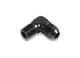 Big End Performance 1/2In Npt To 12An Black 90 Degree Adapter