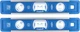2 Pack Empire EM81.9 - 9 in. True Blue Professional Magnetic Torpedo Level