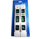 HART Torpedo Level Magnetic Edge 9-in Top-Read Green Window White 2pc Tool  NEW