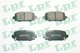 LPR 05P2183 brake pad set, disc brake for Jeep