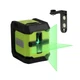98-ft Green Self-Leveling Cross-line Laser Level Kit 75-PT2022 NEW Stalwart