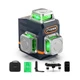 CIGMAN Laser Level Self Leveling 3x360&deg; 3D Green Cross Line for Constructio