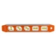 Johnson 12in Aluminum Magnetic Torpedo Level with 5 Vials