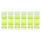 HARFINGTON 6pcs Small Cylindrical Bubble Level Vials 9.5x31mm PMMA 