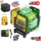 DeWalt DW089LG 12V Green Line 3 x 360 Kit Laser Level Laser + Battery + Charger