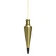 Sands Level & Tool SL40 24 oz. Professional Brass Engineer Plumb Bob
