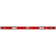 SOLA LSB78 Big Red Aluminum Box Beam Level with 3 60% Magnified Vials, 78-Inch