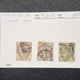 Great Britain #99, 102, 104 Circular Dates - CV $620 - Lot #10102
