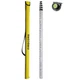 Firecore 16-Foot Aluminum Grade Rod - 10ths, 5 Sections 16FT - White 