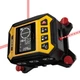 3in1 Multi Surface Line Laser Level with Wall Mount Base, Digital 10036-3in1